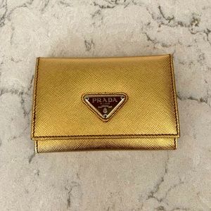 Prada card case wallet